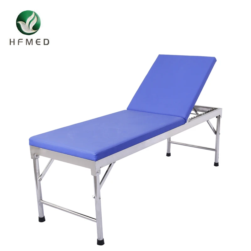 Cama de exames médicos